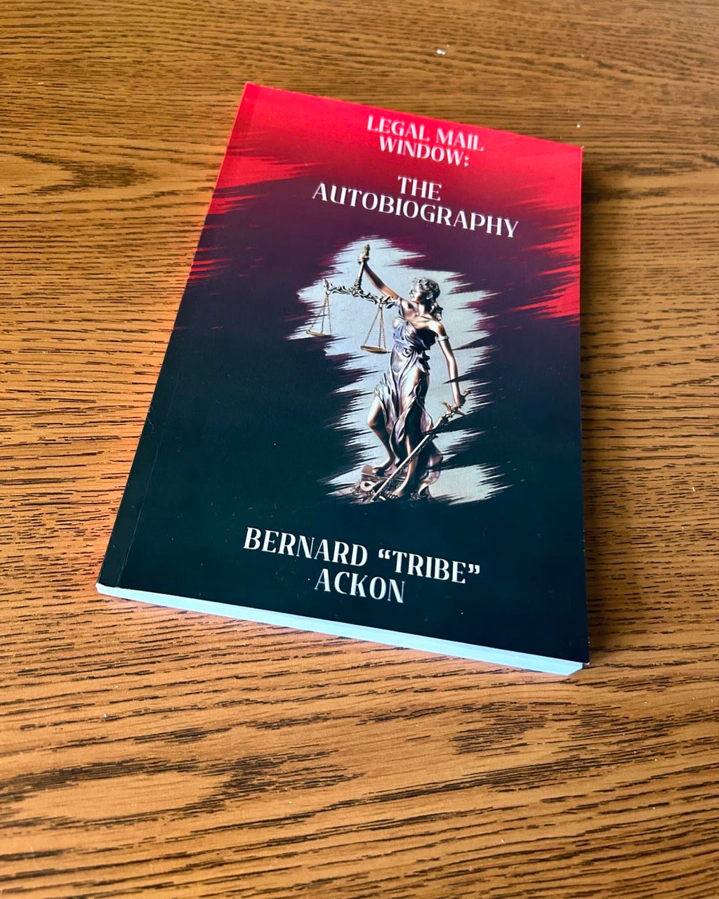 Legal Mail Window - The Auto Biography (Signed Copy)