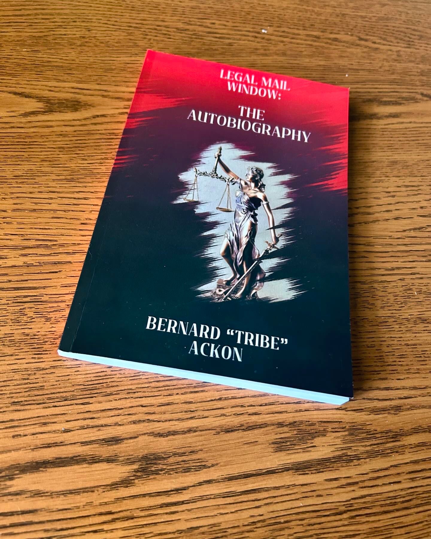 Legal Mail Window - The Auto Biography (Signed Copy)